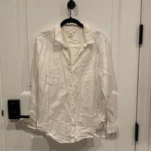 H&M linen blend shirt